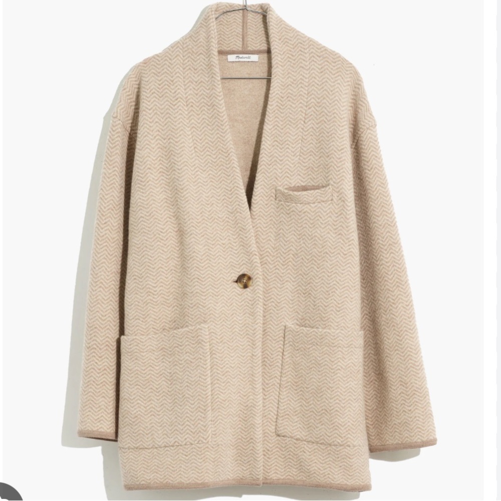 Madewell Mattson Herringbone Sweater